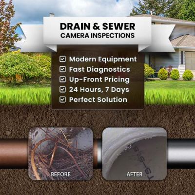 Sewer Camera Inspections in Munruben